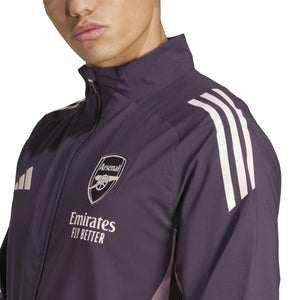 ADI ARSENAL 24-25 PRESENTATION JACKET AURORA BLACK