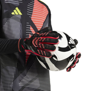 ADI PREDATOR GLOVE PRO BLACK/LUCID RED