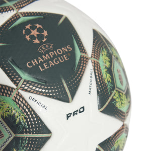 ADI UCL 24-25 MUNICH PRO BALL WHITE/SHADOW GREEN