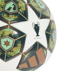 ADI UCL 24-25 MUNICH MINI BALL WHITE/SHADOW GREEN