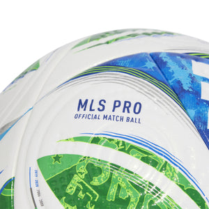 ADI MLS PRO BALL WHITE/GREEN/GLOW BLUE