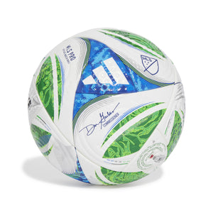 ADI MLS PRO BALL WHITE/GREEN/GLOW BLUE