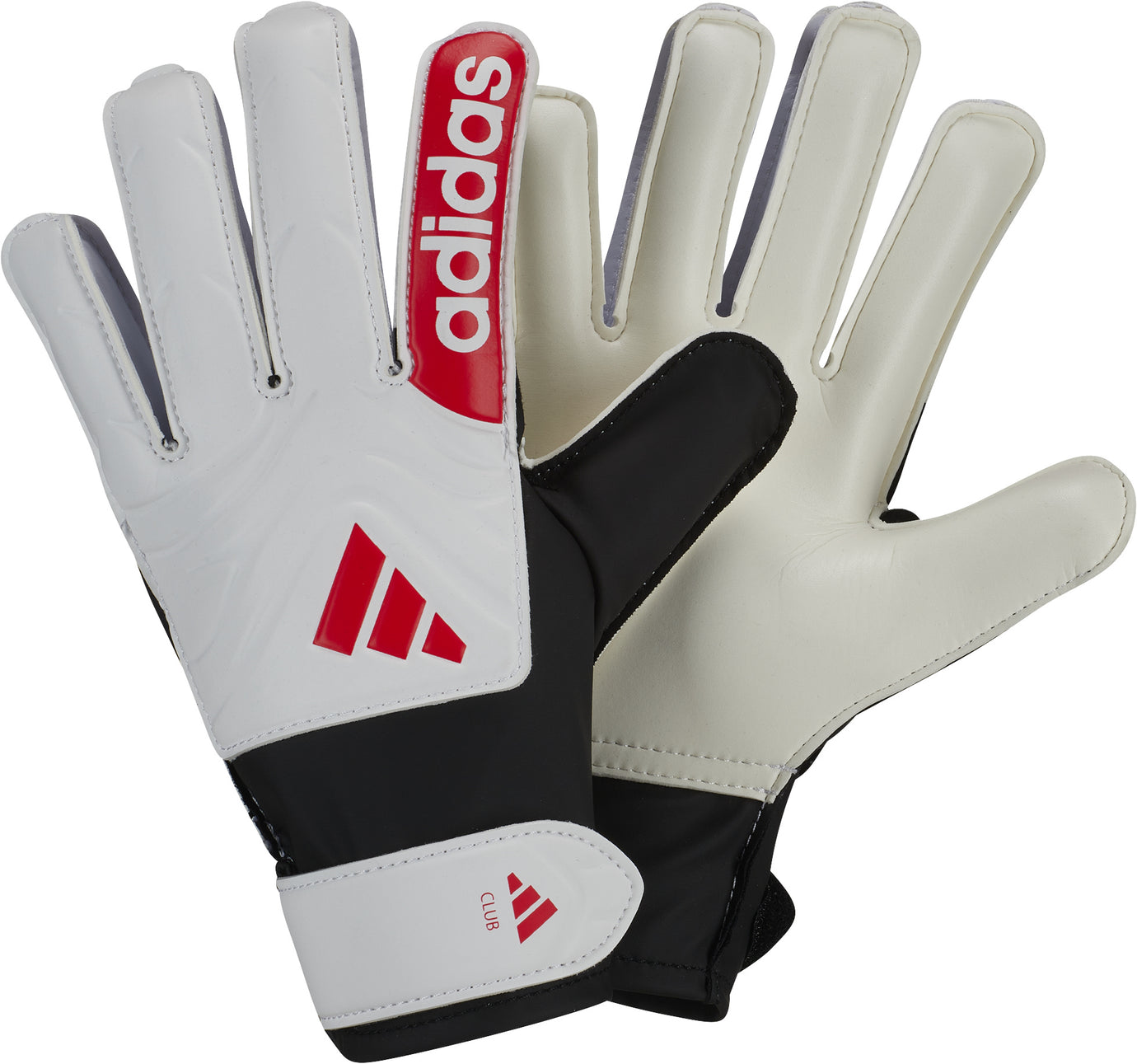 ADI JR COPA GLOVE CLUB WHITE/LUCID RED