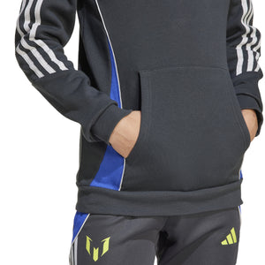 ADI JR MESSI HOODY CARBON