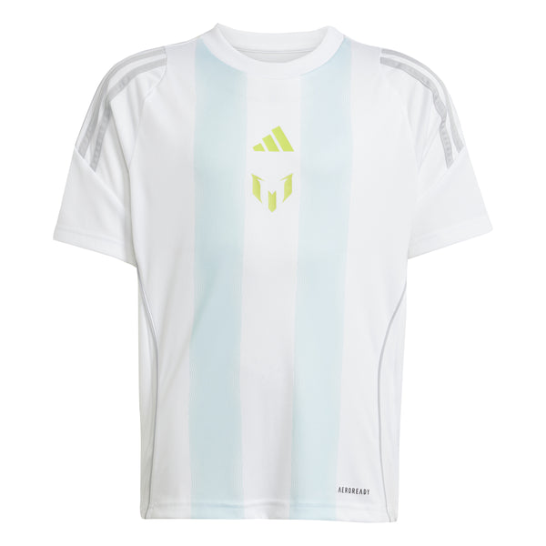 ADI JR MESSI TR JERSEY WHITE/ALMOST BLUE