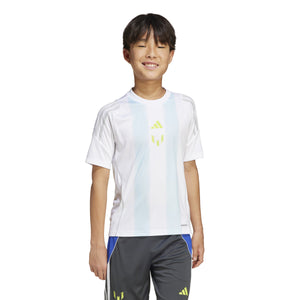 ADI JR MESSI TR JERSEY WHITE/ALMOST BLUE