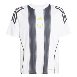 ADI JR MESSI TR JERSEY WHITE/CARBON