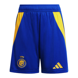 ADI JR AL-NASSR HOME SHORT ROYAL BLUE/IMPACT YELLOW