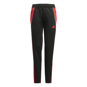 ADI JR TIRO 24 TR PANT BLACK/PURE RUBY