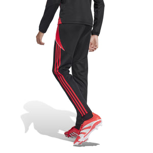 ADI JR TIRO 24 TR PANT BLACK/PURE RUBY