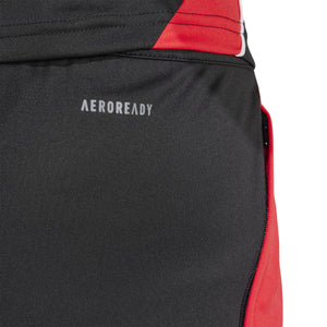 ADI TIRO 24 TR SHORT BLACK/PURE RUBY