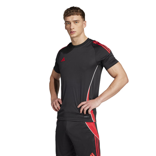 ADI TIRO 24 TR JERSEY BLACK/PURE RUBY