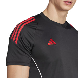 ADI TIRO 24 TR JERSEY BLACK/PURE RUBY