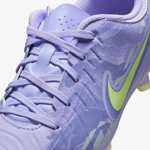 NIKE JR TIEMPO LEGEND 10 ACADEMY FG UNITED PURPLE AGATE/BARELY VOLT