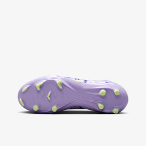 NIKE JR ZM SUPERFLY 10 ACADEMY FG UNITED PURPLE AGATE/BARELY VOLT