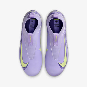 NIKE JR ZM SUPERFLY 10 ACADEMY FG UNITED PURPLE AGATE/BARELY VOLT