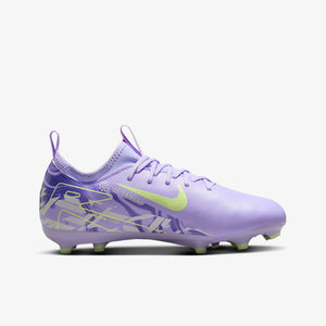 NIKE JR ZM VAPOR 16 ACADEMY FG UNITED PURPLE AGATE/BARELY VOLT