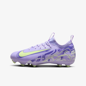 NIKE JR ZM VAPOR 16 ACADEMY FG UNITED PURPLE AGATE/BARELY VOLT