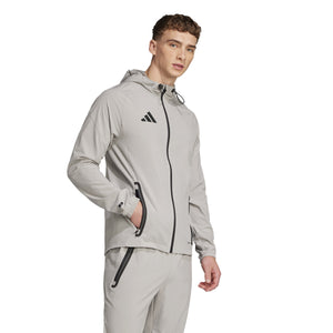 ADI TIRO 25 VISTECH JACKET TEAM MID GREY