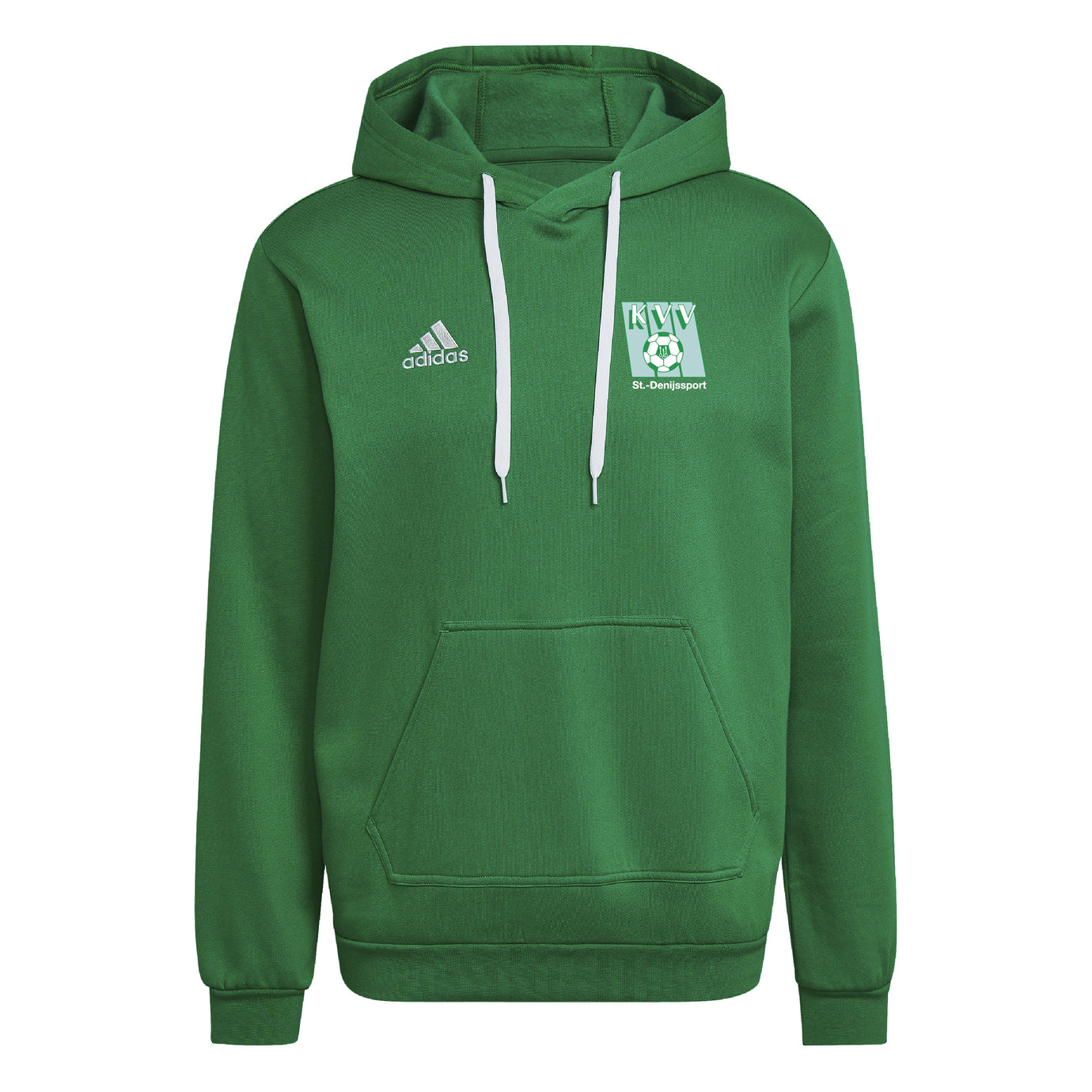 ADIDAS KVV SINT-DENIJSSPORT ENTRADA22 HOODY GREEN