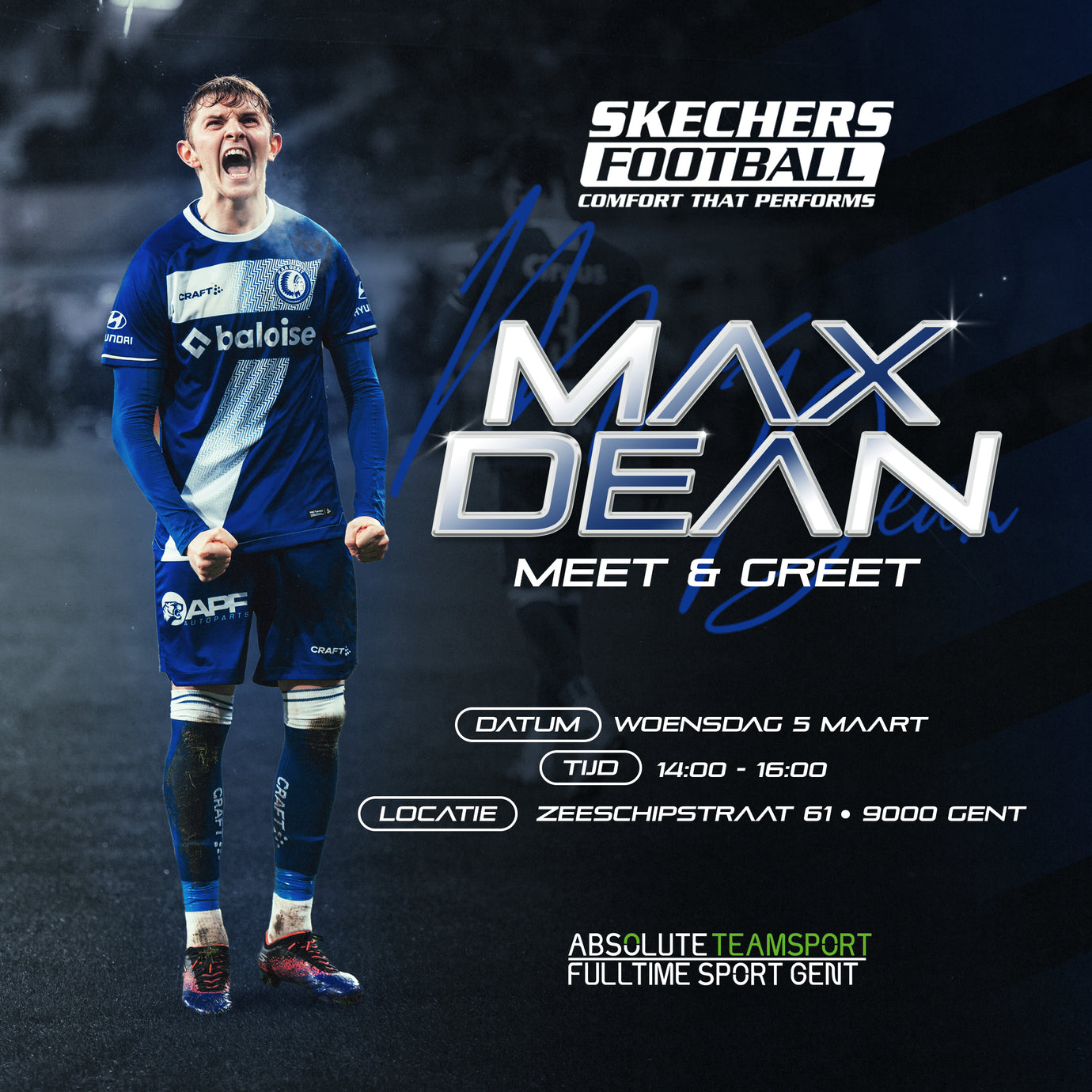 Max Dean meet & greet