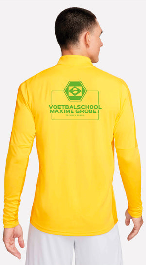 NIKE JR VOETBALSCHOOL MAXIME GROBET ACADEMY23 DRILL TOP YELLOW