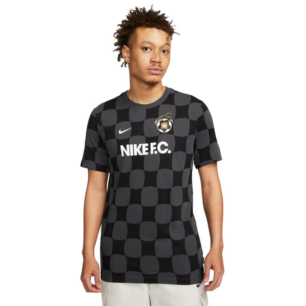 NIKE FC DRI-FIT TEE ANTHRACITE