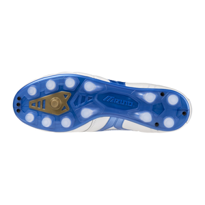 MIZUNO MORELIA ll ELITE FG WHITE/LASER BLUE/GOLD