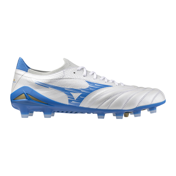 MIZUNO MORELIA NEO IV BETA ELITE FG WHITE/LASER BLUE