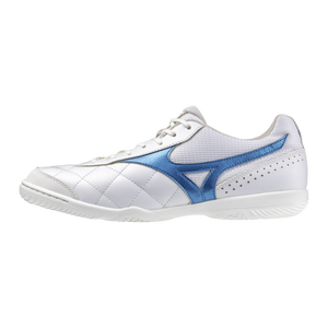 MIZUNO MORELIA SALA CLUB IN WHITE/LASER BLUE