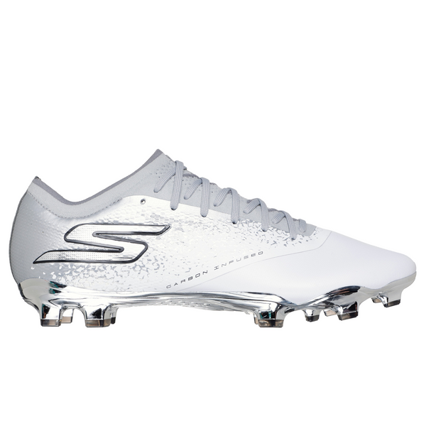 SKECHERS RAZOR 1.5 ELITE FG WHITE/SILVER