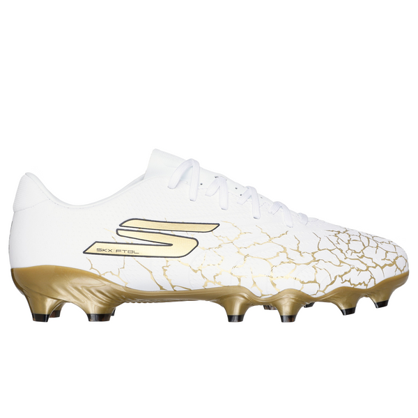 SKECHERS SKX 1.5 ACADEMY FG WHITE/GOLD