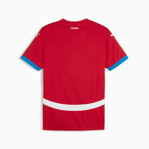 PUMA SERVIË EURO24 HOME JERSEY DARK CHERRY RED