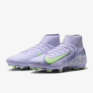 NIKE ZM SUPERFLY 10 ACADEMY FG UNITED PURPLE AGATE/BARELY VOLT