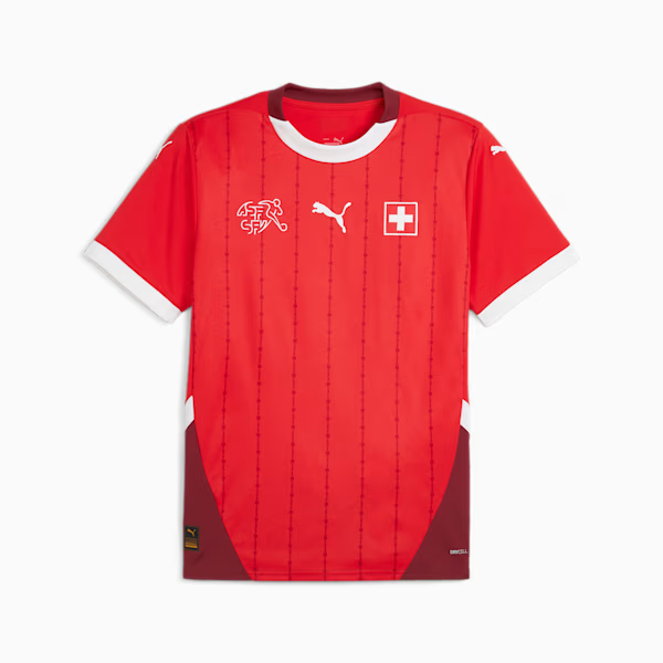 PUMA ZWITSERLAND EURO24 HOME JERSEY REGAL RED