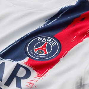 NIKE PSG 24-25 AWAY JERSEY WHITE/MIDNIGHT NAVY