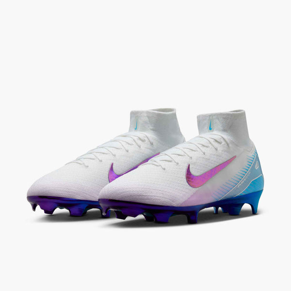 NIKE ZM SUPERFLY 10 ELITE FG AS WHITE/MULTICOLOR