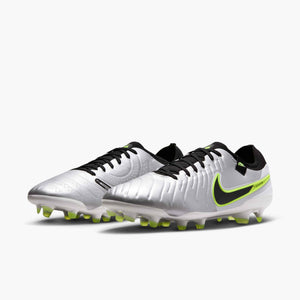 NIKE TIEMPO LEGEND 10 PRO FG METALLIC SILVER/BLACK/VOLT