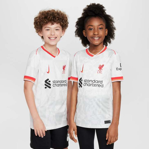 NIKE JR LIVERPOOL 24-25 THIRD JERSEY WHITE/PURE PLATUNUM