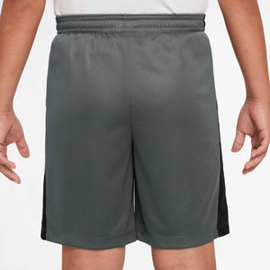 NIKE JR ACADEMY23 SHORT IRON GREY/BLACK/SUNSET PULSE