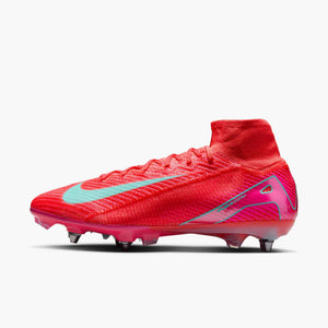 NIKE ZM SUPERFLY 10 ELITE SG EMBER GLOW/AURORA GREEN