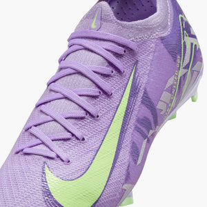 NIKE JR ZM VAPOR 16 PRO FG UNITED PURPLE AGATE/BARELY VOLT