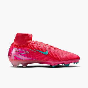 NIKE ZM SUPERFLY 10 ELITE FG EMBER GLOW/AURORA GREEN