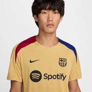 NIKE BARCELONA 24-25 STRIKE SS TOP CLUB GOLD