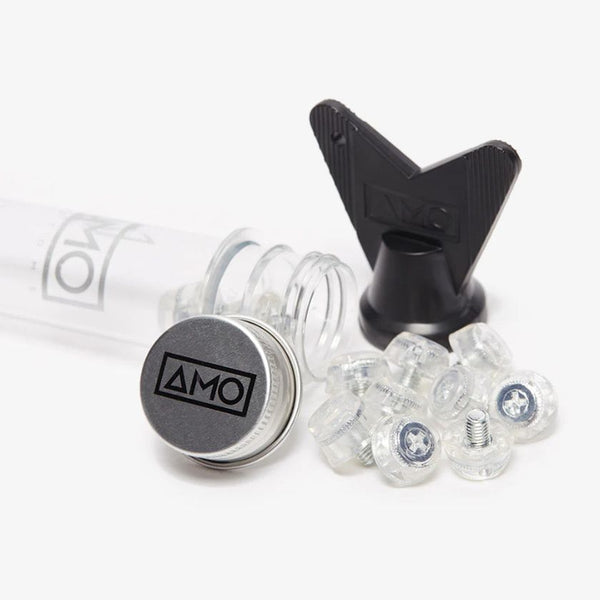 AMO TPU STUDS 7-9MM TRANSPARANT