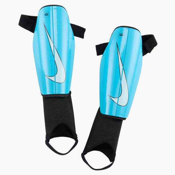 NIKE CHARGE SOCCER SHIN GUARD BLUE FURY/BLACK