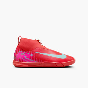 NIKE JR ZM SUPERFLY 10 ACADEMY IC EMBER GLOW/AURORA GREEN