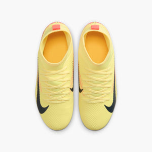 NIKE JR ZM SUPERFLY 10 CLUB FG MBAPPE LASER ORANGE