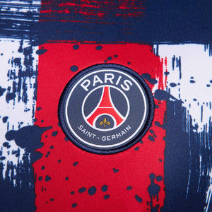 NIKE PSG 24-25 PRE-MATCH SS TOP MIDNIGHT NAVY/RED