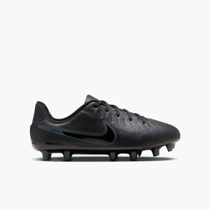 NIKE JR TIEMPO LEGEND 10 ACADEMY FG BLACK/DEEP JUNGLE